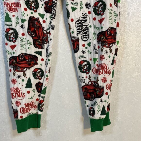 Buc-ees YOUTH MEDIUM Christmas One Piece Pajamas - Picture 4 of 11